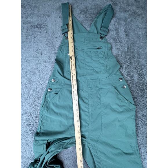 Duluth Trading Co Overalls Womens Sx31 Fir Green Ripstop Heirloom Gardening Bibs - Picture 9 of 13